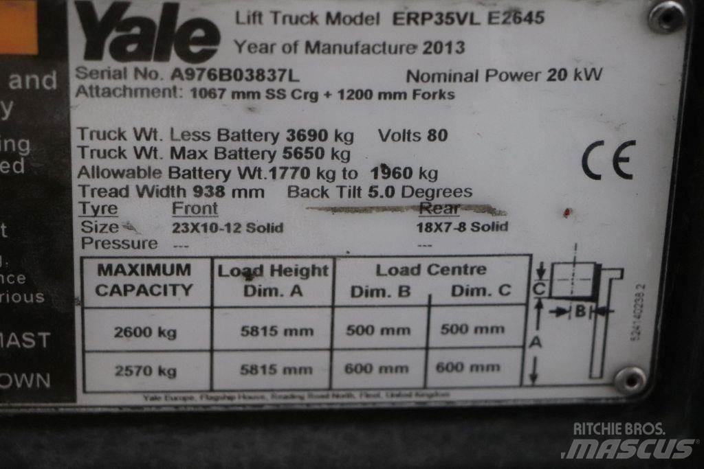 Yale ERP35VL Električni viljuškari