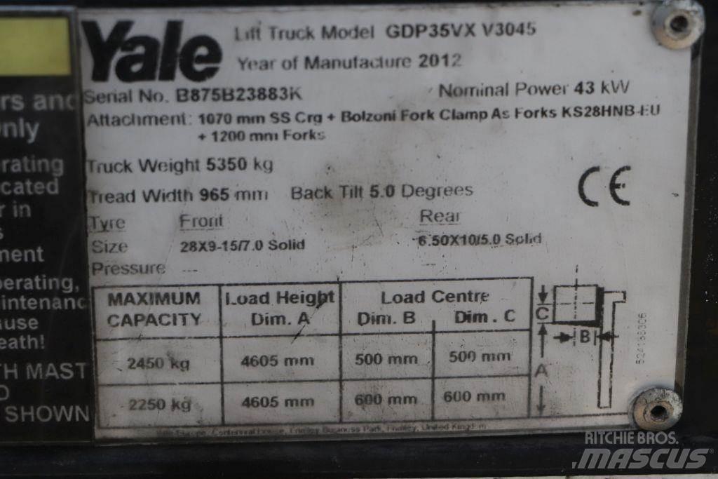 Yale GDP35VX Dizelski viljuškari