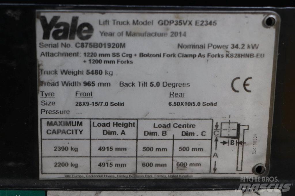Yale GDP35VX Dizelski viljuškari