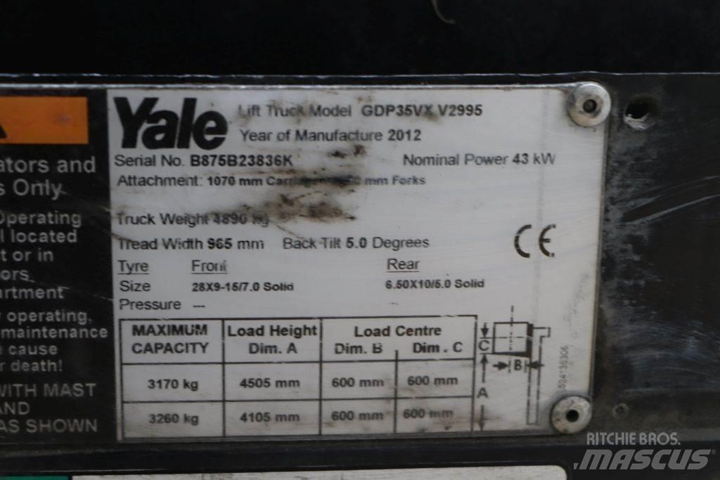 Yale GDP35VX Dizelski viljuškari