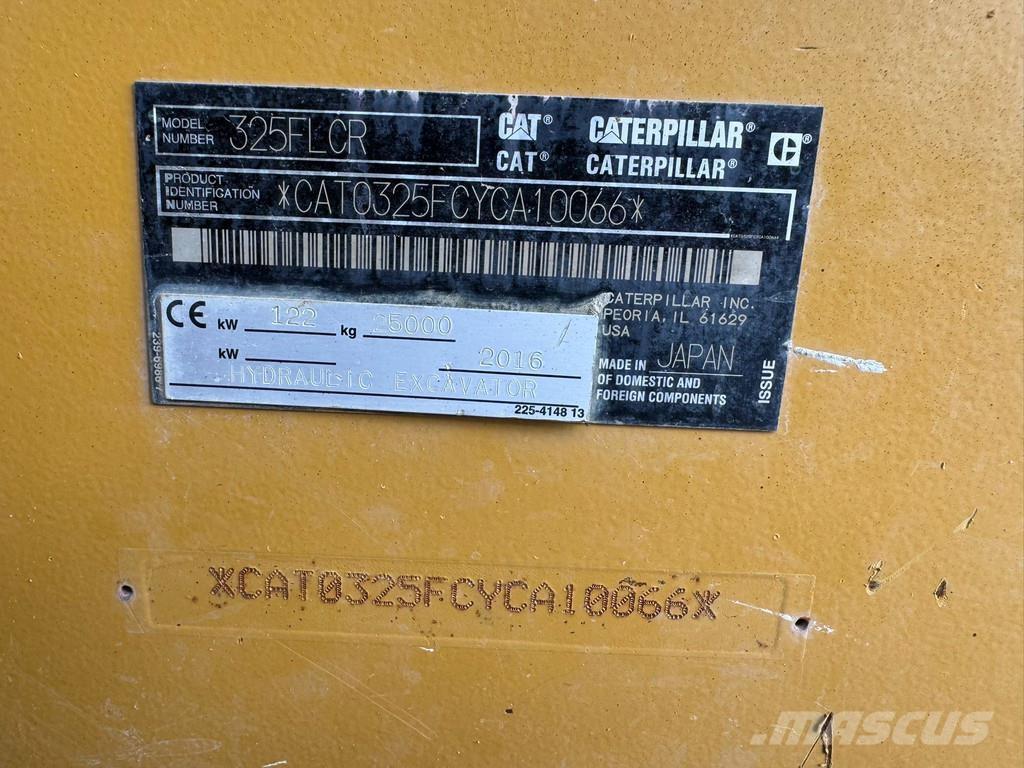 CAT 325F LCR Bageri guseničari