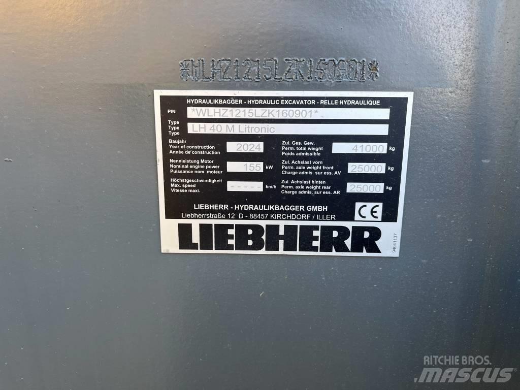 Liebherr LH 40 Bageri za prenos primarnih/sekundarnih sirovina