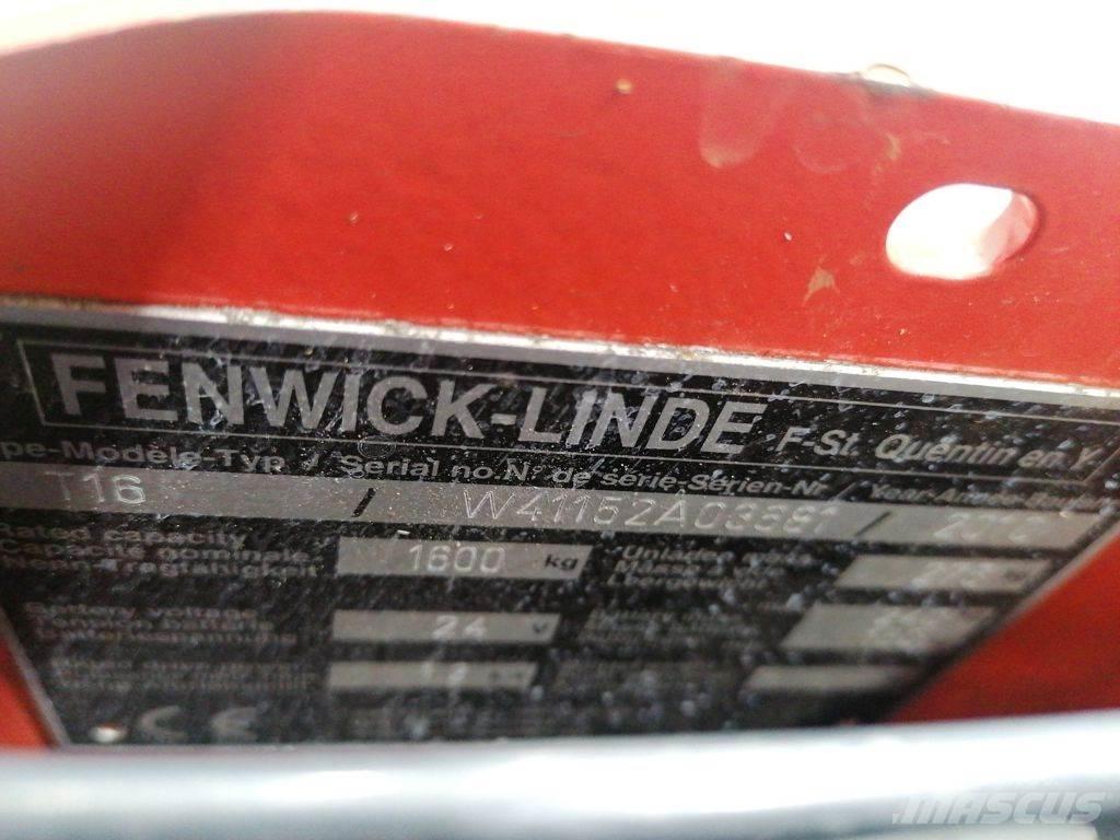 Linde T16 Nisko podizni električni viljuškar