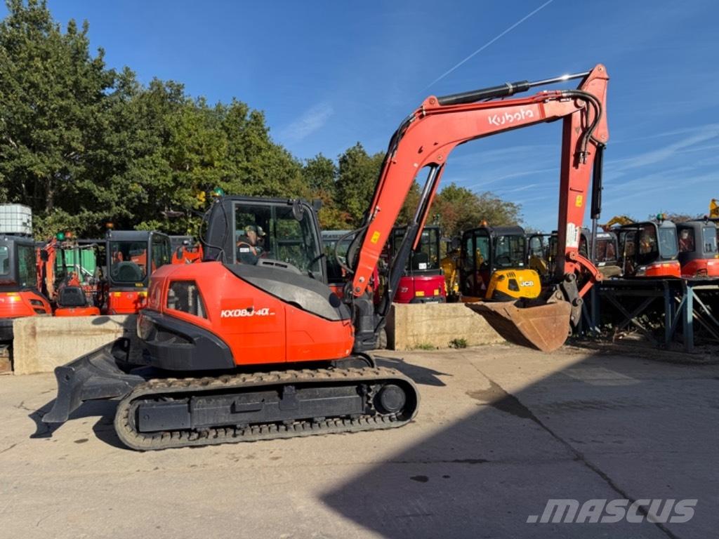 Kubota KX 080-4a2 Midi bageri 7t – 12t