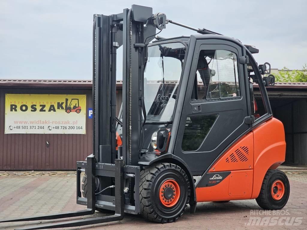 Linde H35T-02 Plinski viljuškari