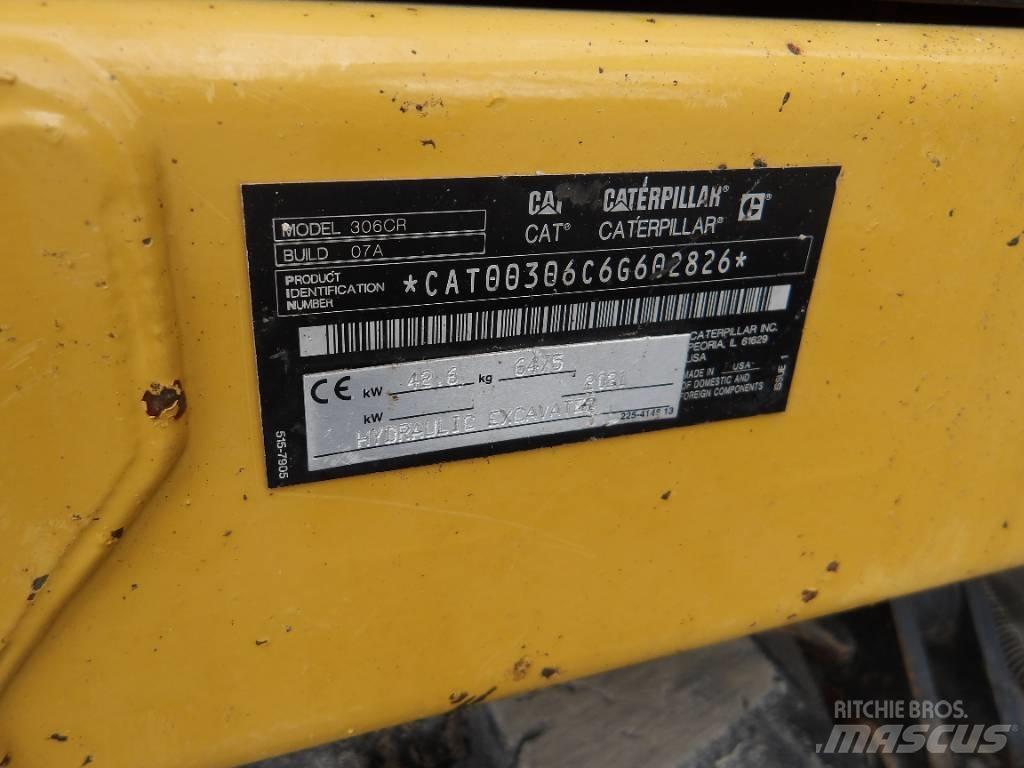 CAT 306 CR Mini bageri < 7t
