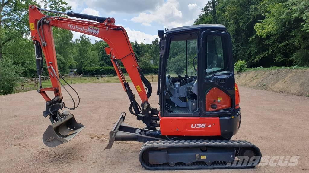 Kubota U 36-4 Mini bageri < 7t