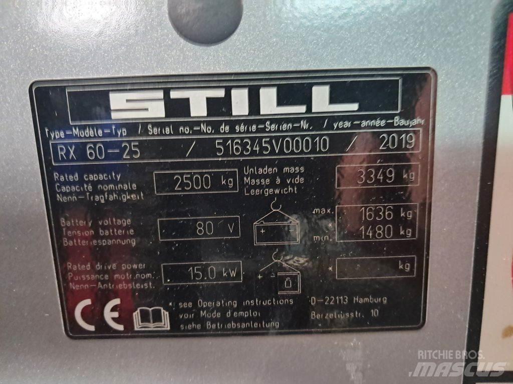 Still RX60-25 Električni viljuškari