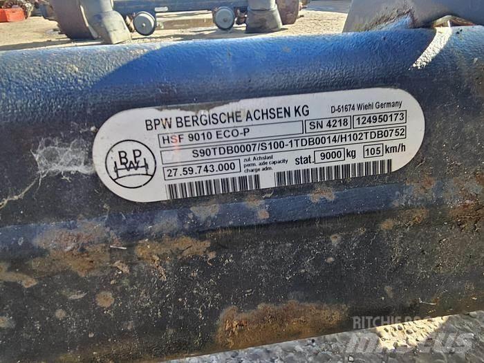 BPW HSF 9010 ECO-P Osovine