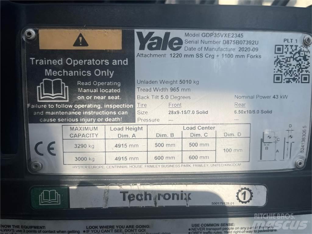 Yale GDP35VX Dizelski viljuškari