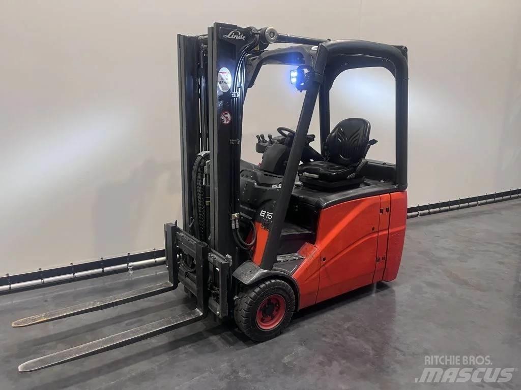 Linde E 16 H-01 Električni viljuškari