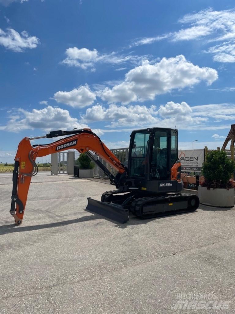 Doosan DX55r Mini bageri < 7t