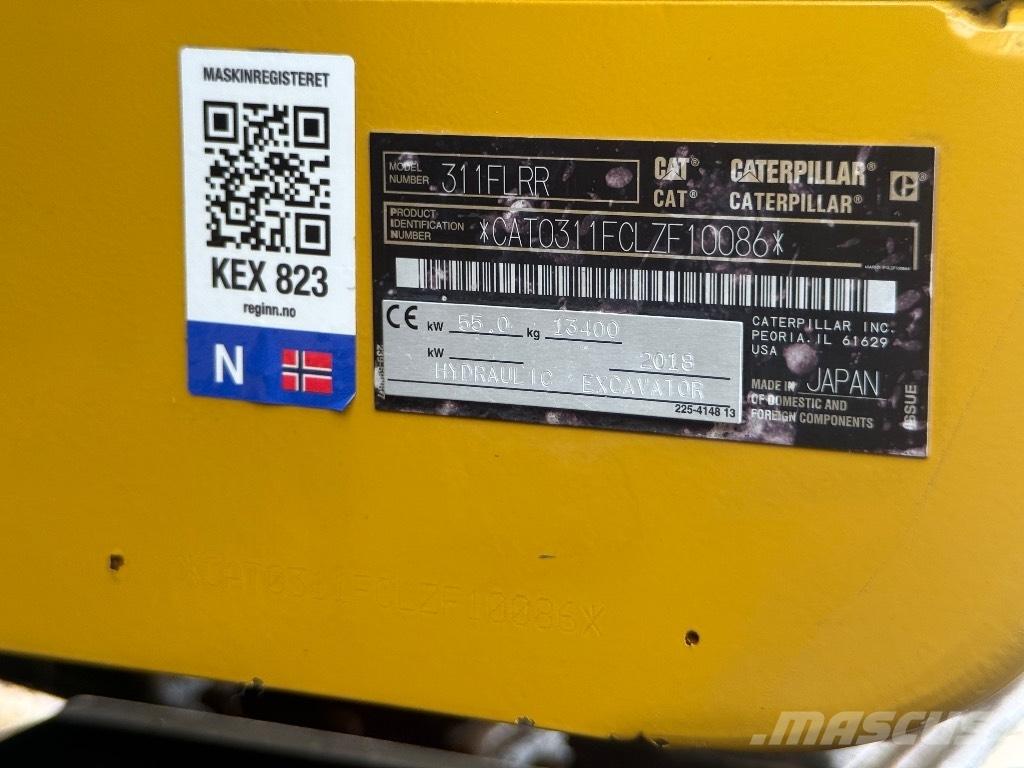 CAT 311 F LRR Bageri guseničari