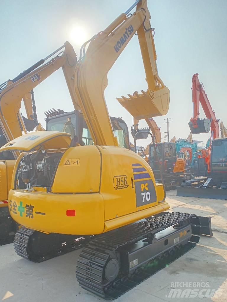 Komatsu PC 70 Mini bageri < 7t