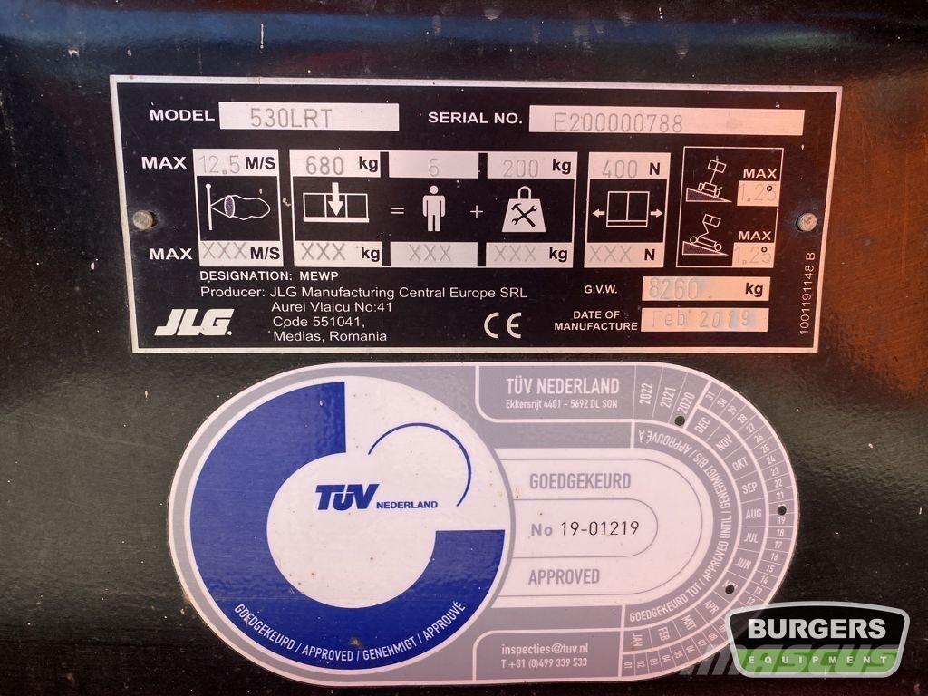 JLG 530LRT Makazaste platforme