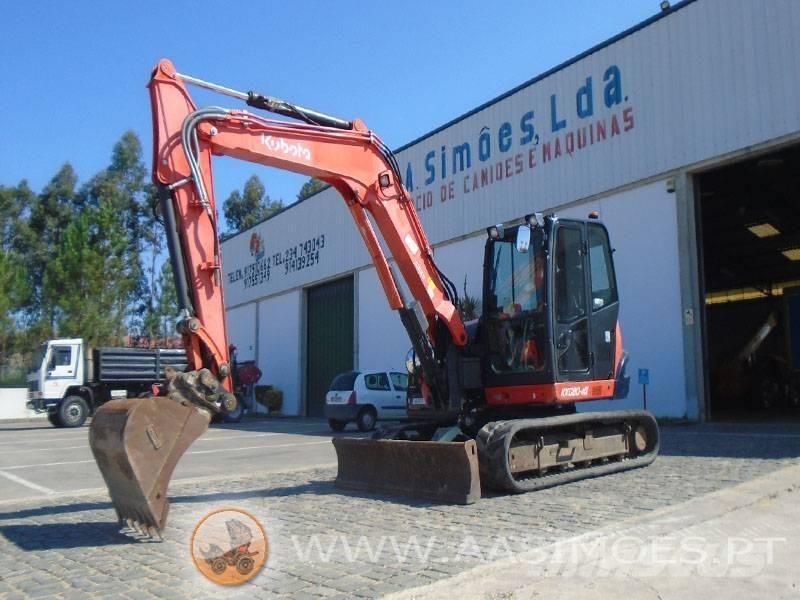 Kubota KX 080-4 Midi bageri 7t – 12t