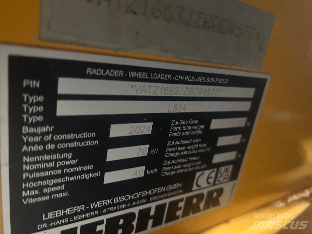 Liebherr L 514 Utovarivači na točkove