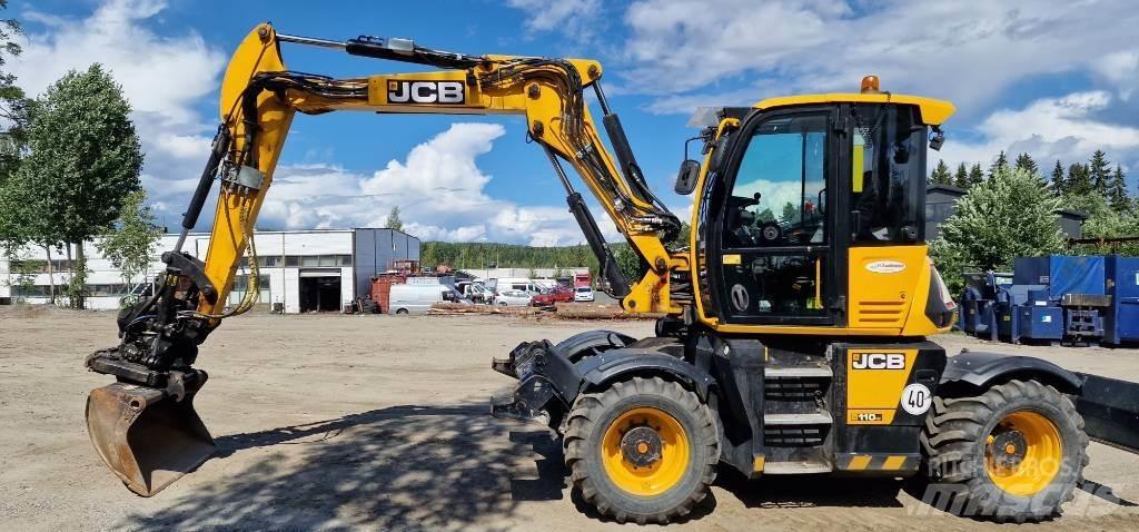 JCB Hydradig 110W Bageri točkaši