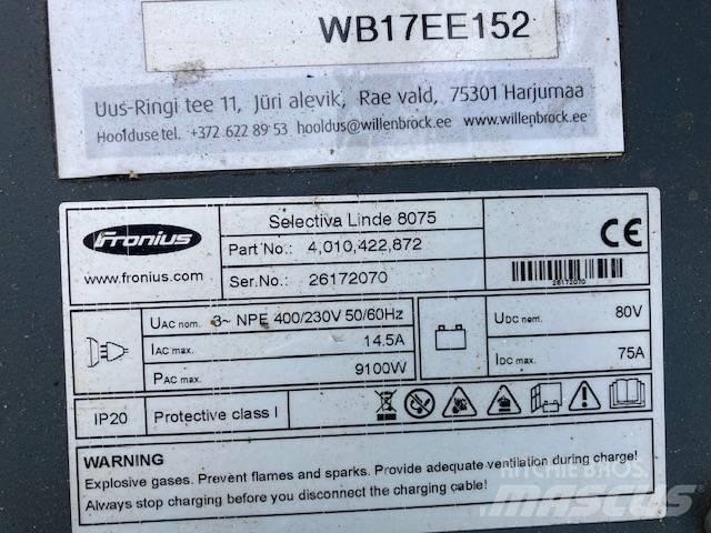 Linde E30/600HL/387 Električni viljuškari