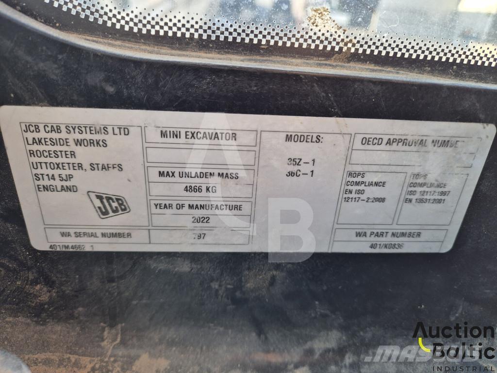 JCB 36C-1 Mini bageri < 7t