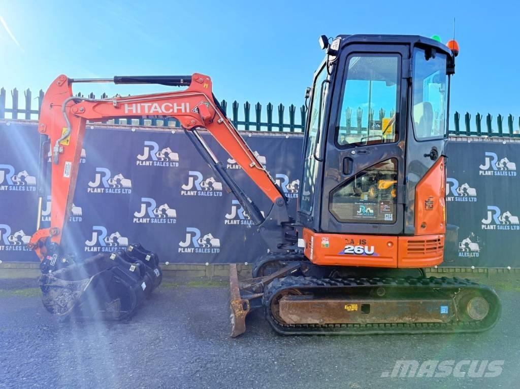 Hitachi ZX 26 U-6 CR Mini bageri < 7t