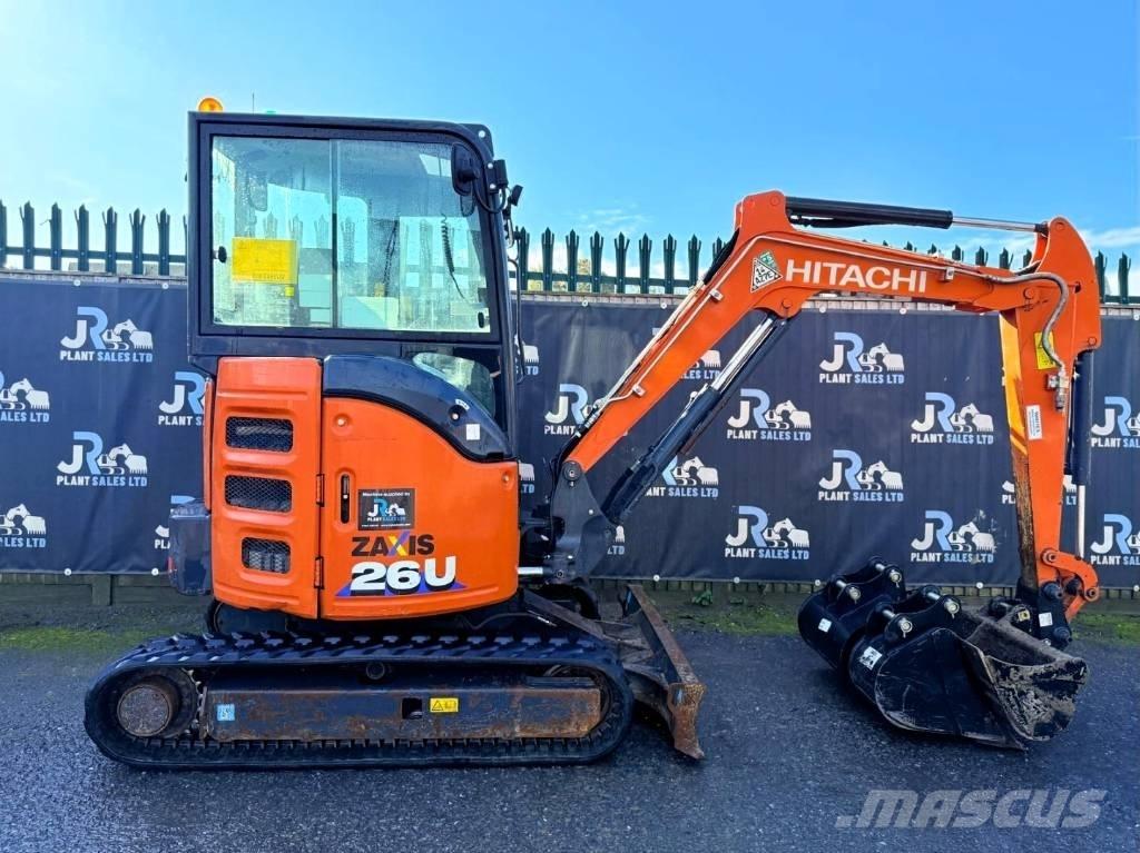 Hitachi ZX 26 U-6 CR Mini bageri < 7t