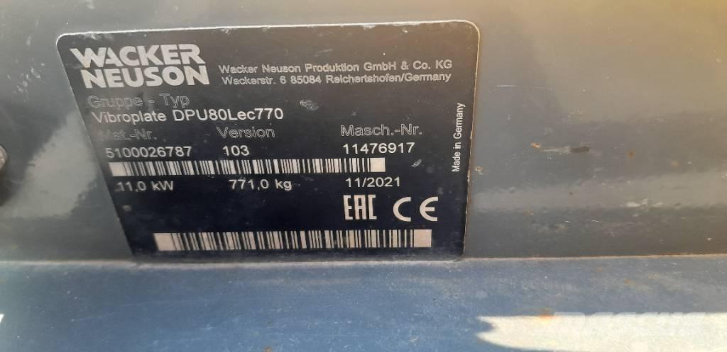 Wacker Neuson DPU 80 Vibro ploče