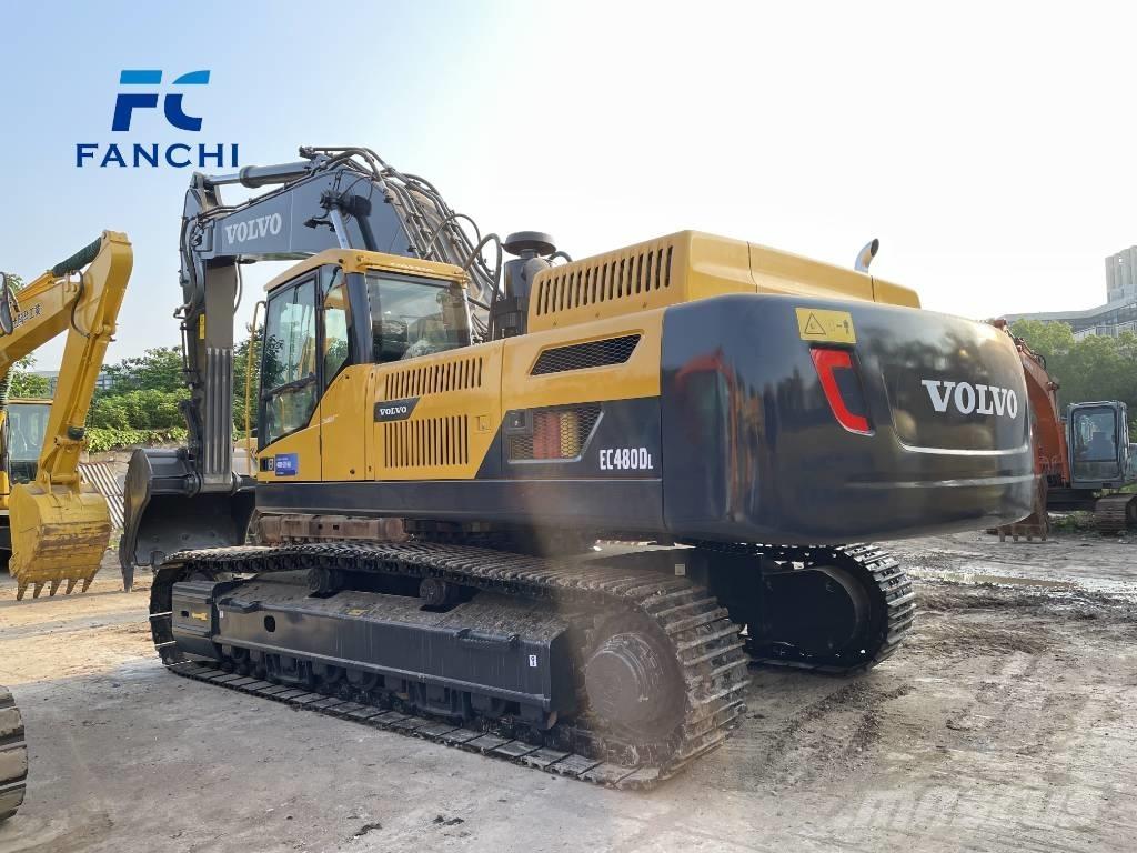 Volvo EC 480 D L Bageri guseničari