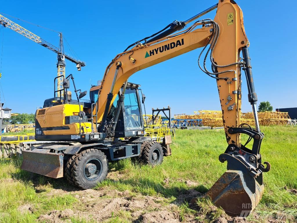 Hyundai HW140 Bageri točkaši
