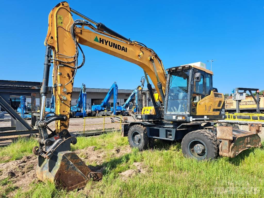 Hyundai HW140 Bageri točkaši