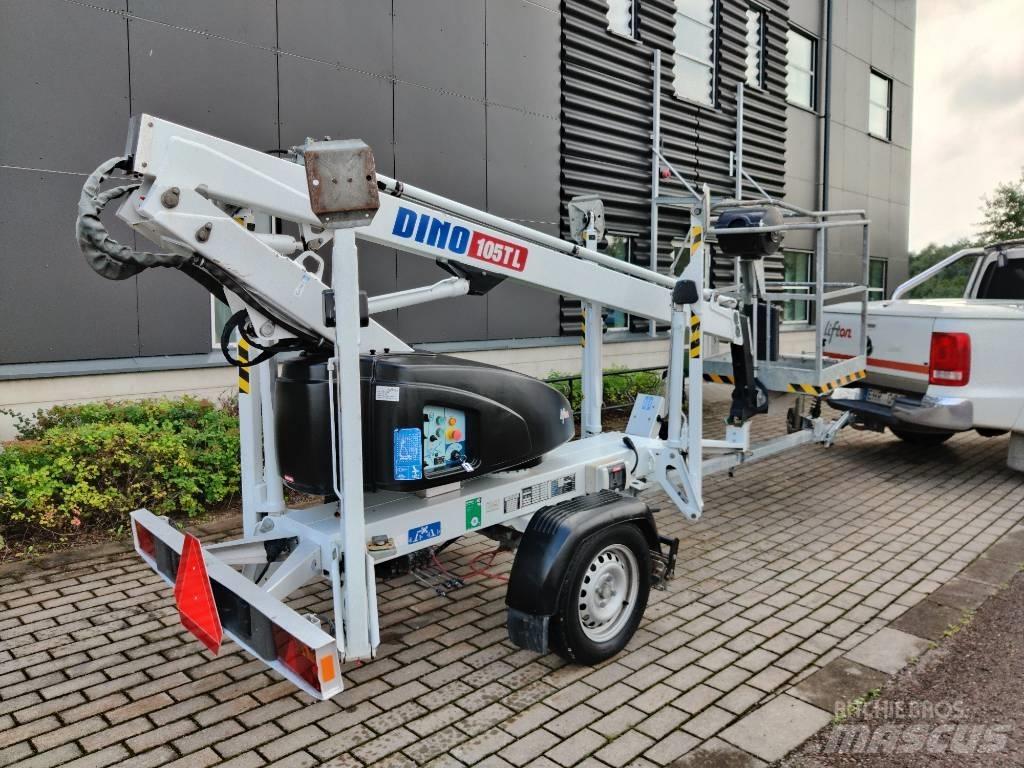 Dino 105 TL Skylift Vučne prikolice se podiznom košarom