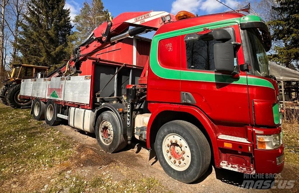Scania P 124 GB Kamioni sa kranom