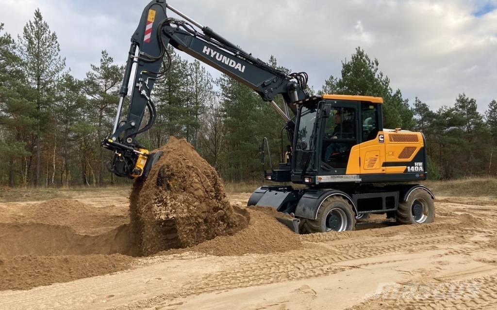 Hyundai HW140A Bageri točkaši