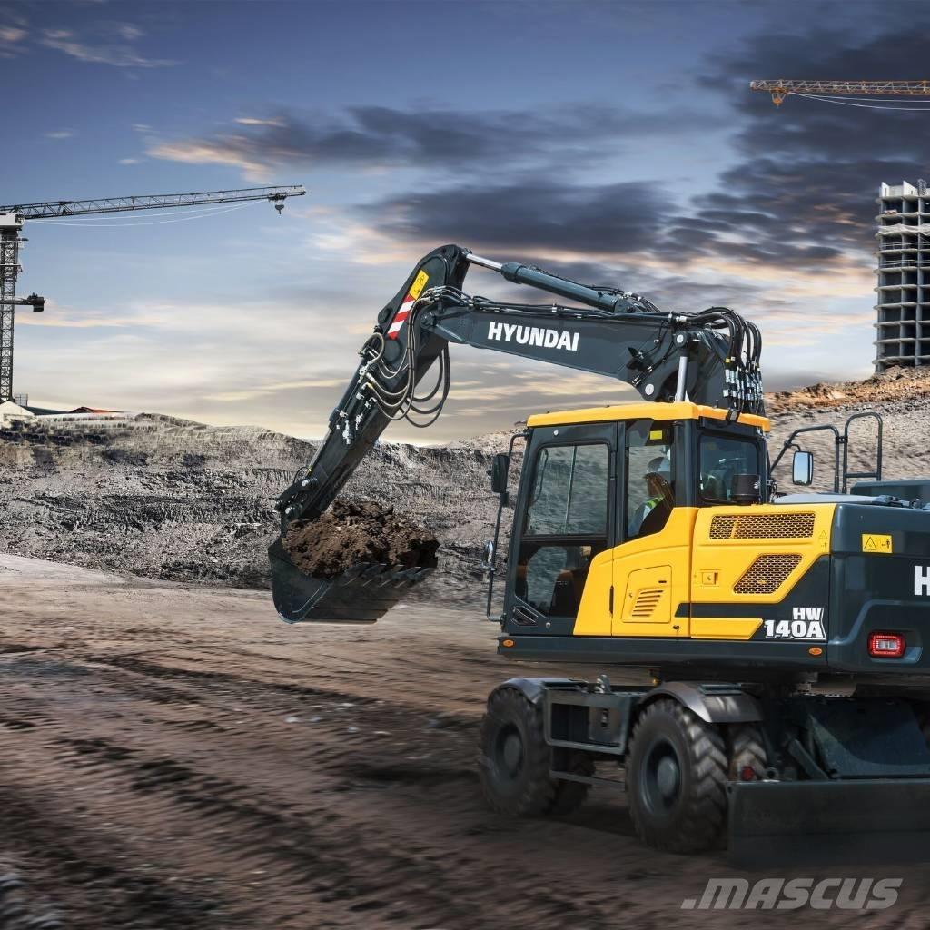 Hyundai HW140A Bageri točkaši