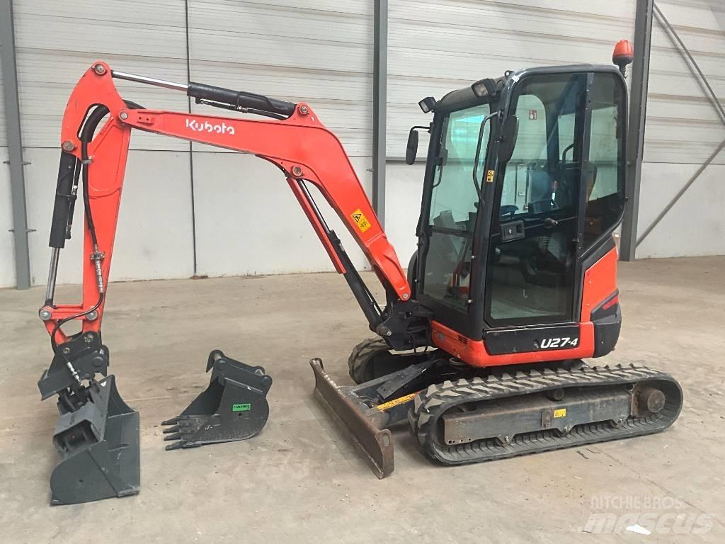 Kubota U 27-4 Mini bageri < 7t