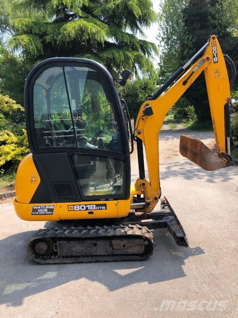 JCB 8018 CTS Mini bageri < 7t