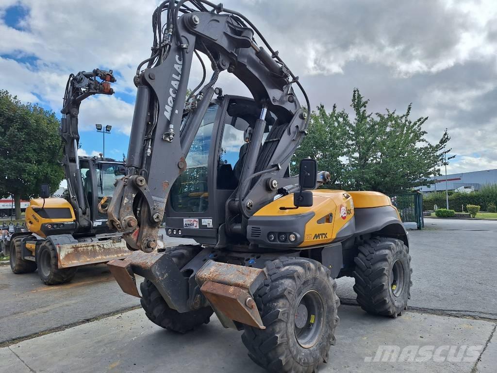 Mecalac 12 MTX Bageri točkaši