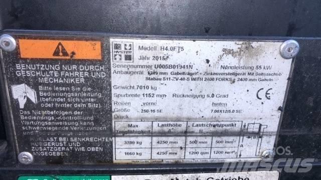 Hyster H 4.0 FT 5 Dizelski viljuškari