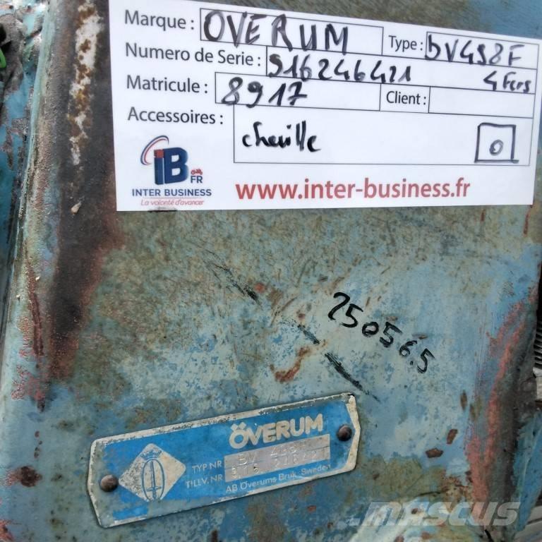 Överum BV498F Plugovi obrtači