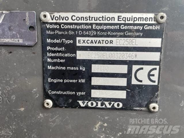 Volvo EC 250 EL Bageri guseničari