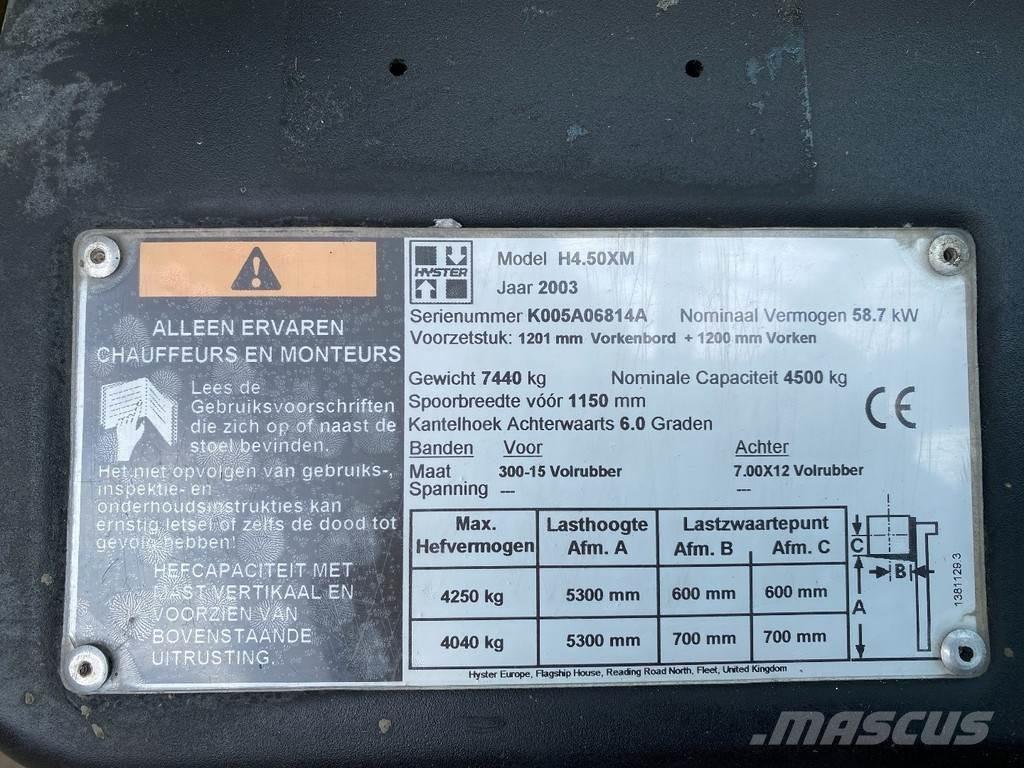 Hyster H4.50XM Dizelski viljuškari