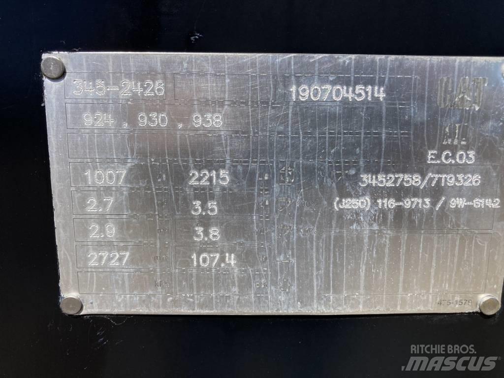 CAT 924 930 938 Ostale komponente za građevinarstvo