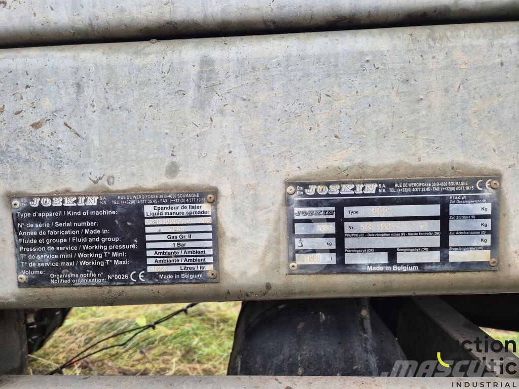 Joskin 11000S Kiperi prikolice