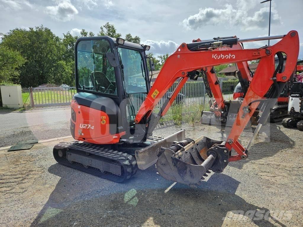 Kubota U 27 Mini bageri < 7t