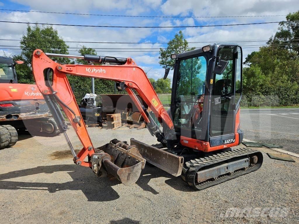 Kubota U 27 Mini bageri < 7t
