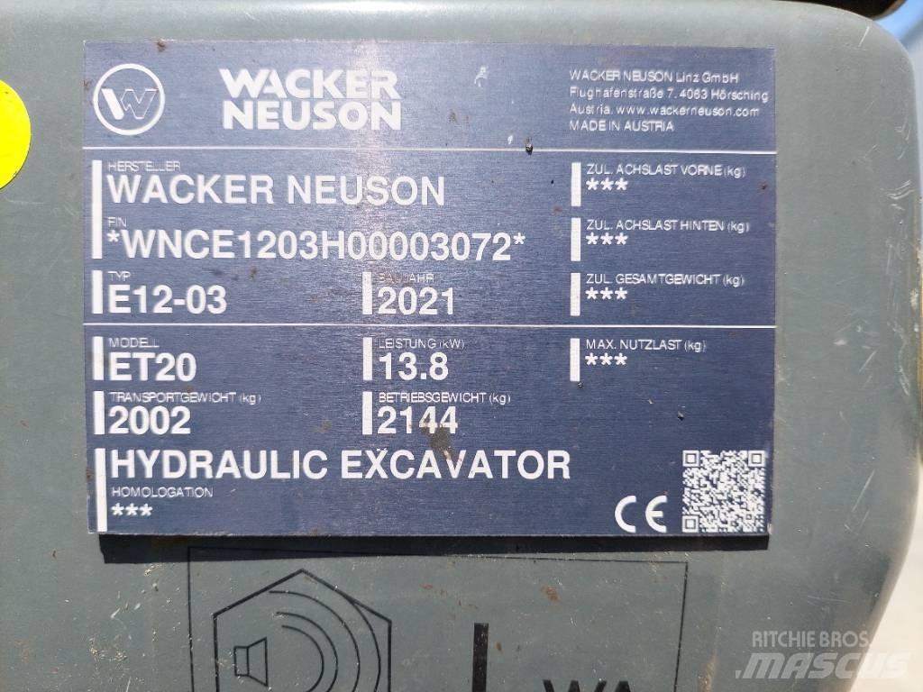 Wacker Neuson ET20 Bageri guseničari