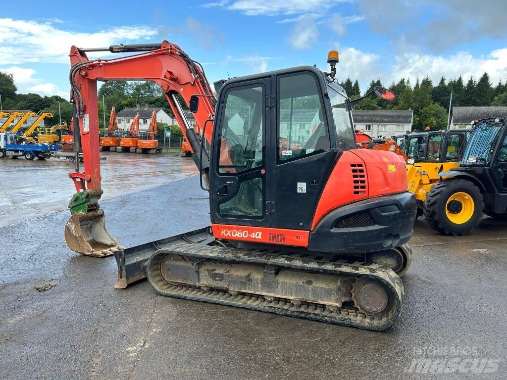 Kubota KX080-4 Midi bageri 7t – 12t