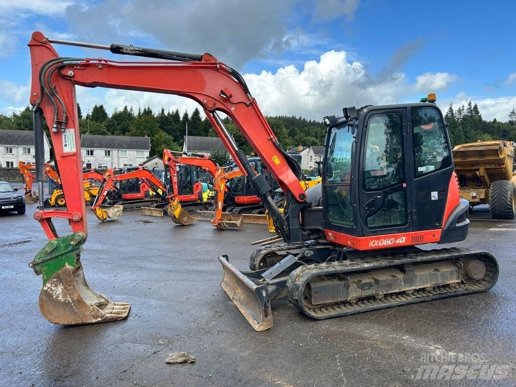 Kubota KX080-4 Midi bageri 7t – 12t