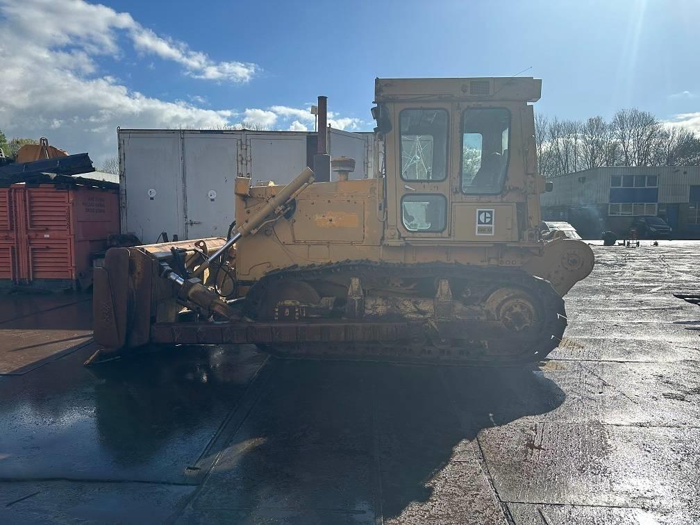 CAT D6D with winch Buldožeri guseničari