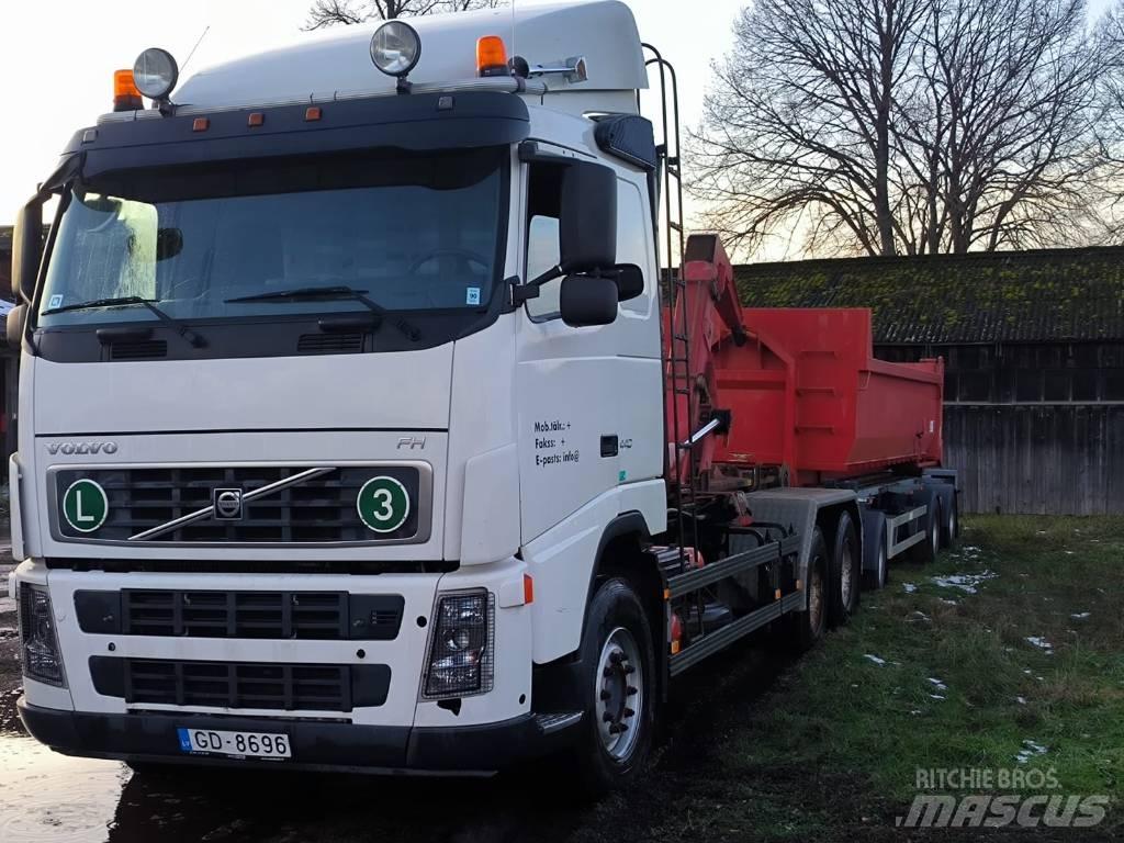 Volvo FH 440 Rol kiper kamioni sa kukom za podizanje tereta